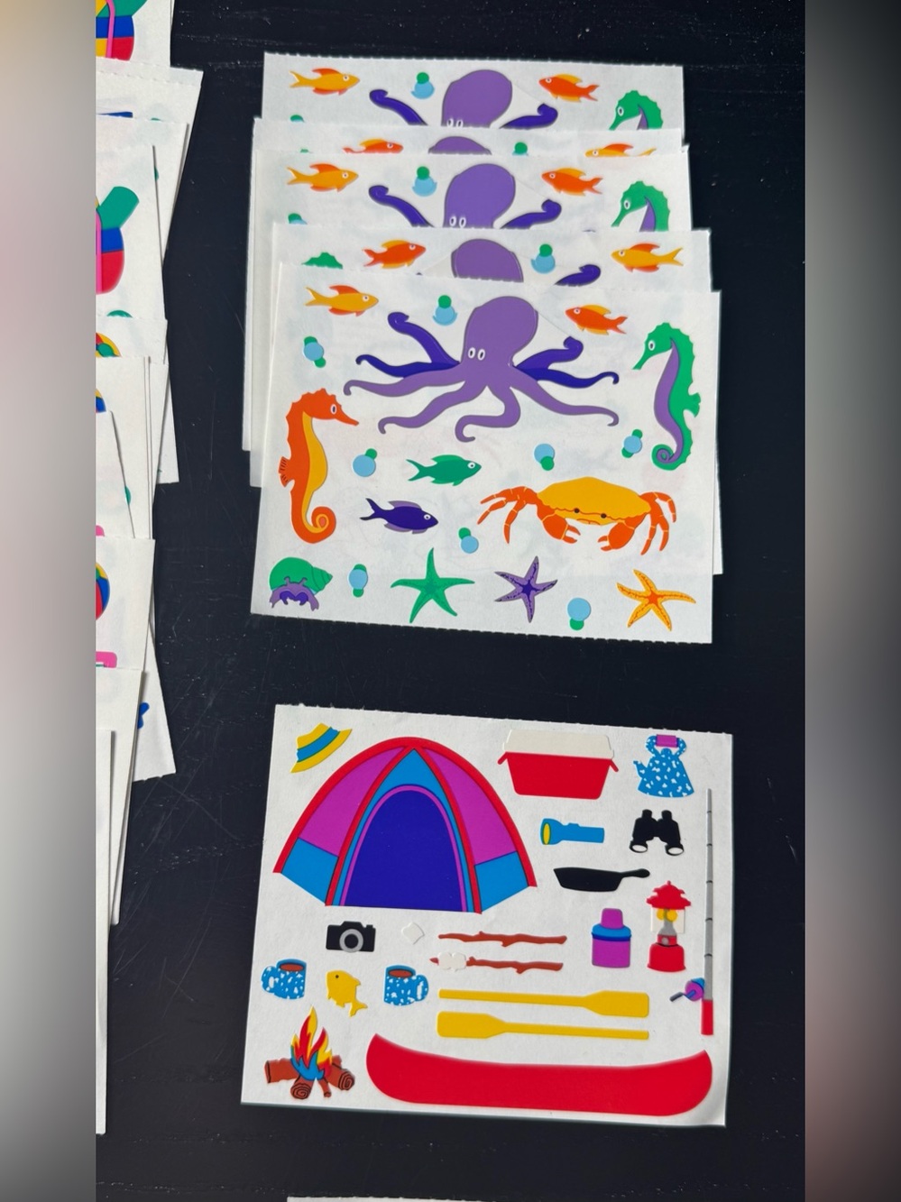 Creative Memories 65+ Sticker Lot Kids Trucks Swimming Beach 🏝️ Picnic Summer - Picture 8 of 10